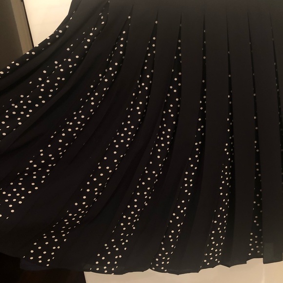 Banana Republic Pleated Polka Dot Skirt - Picture 3 of 5